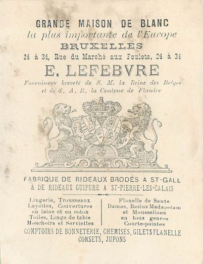64 CHROMOS : Magasins. « L.Calvet Amiens-Enfants...