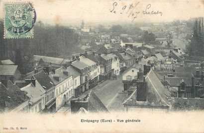 36 CARTES POSTALES EURE : Villes, qqs villages,...