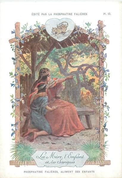 24 CHROMOS : Phosphatine Falières-Fables/Poésies...