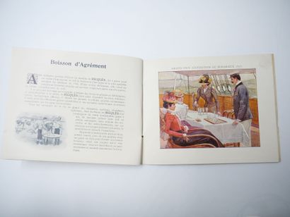 44 CHROMOS ET DOCUMENTS RICQLES : Carnet-Souvenir...