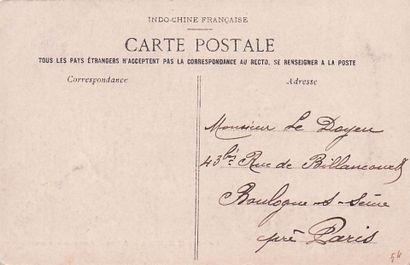 7 CARTES POSTALES INDOCHINE : Métiers Ambulants....