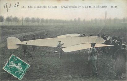 38 CARTES POSTALES LOCOMOTION AERIENNE :...