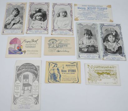 31 CHROMOS & CARTES PUB/REPRESENTANTS & DIVERS...