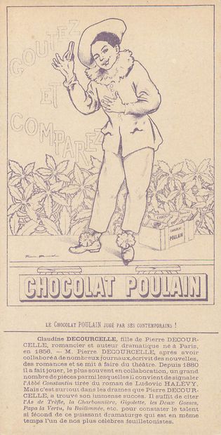 35 CHROMOS : Chocolat Poulain-Série Le Chocolat...