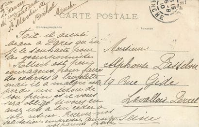 6 CARTES POSTALES TRAVAIL A LA MER : Petite...