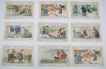 112 CHROMOS : Grands Magasins-Divers Formats....
