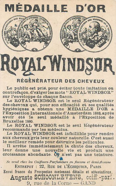 28 CHROMOS : Santé & Hygiène. « 2-Parfum...