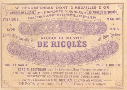 58 CHROMOS & CARTES POSTALES RICQLES : Les...