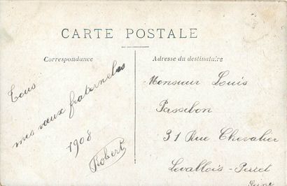 4 CARTES POSTALES LES POMPIERS : Petite Sélection....