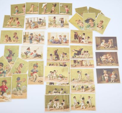 192 CHROMOS - AU BON MARCHE - EDITEUR TESTU...
