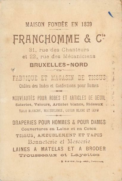 64 CHROMOS : Magasins. « L.Calvet Amiens-Enfants...