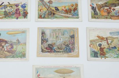 112 CHROMOS : Grands Magasins-Divers Formats....