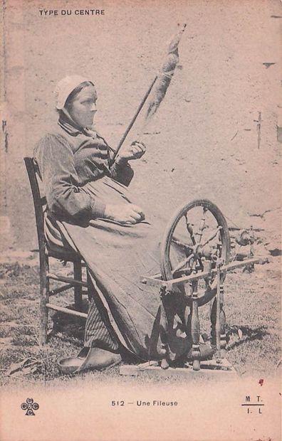 10 CARTES POSTALES METIERS : Sélection Province....