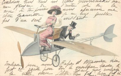 159 CARTES POSTALES FANTAISIES : M.M Vienne,...
