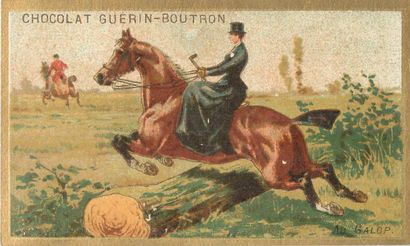 57 Chromos - Chocolat Guérin-Boutron.
Bordure...