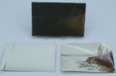 24 PHOTOGRAPHIES : 9 plaques de Verre, 14...