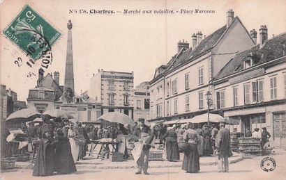 10 CARTES POSTALES MARCHÉS : A Thèmes - Sélection...