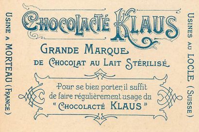 45 CHROMOS : Chocolats et Cacaos-Divers Formats....