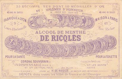30 CHROMOS RICQLES : Métiers & Industries....