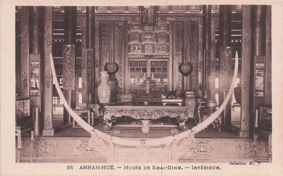139 CARTES POSTALES INDOCHINE : 111cp-Annam-Collection...
