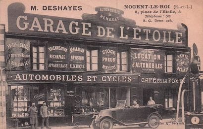 7 CARTES POSTALES COMMERCES : Divers - Eure...