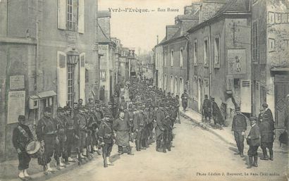 262 CARTES POSTALES MILITARIA : 78cp-France...