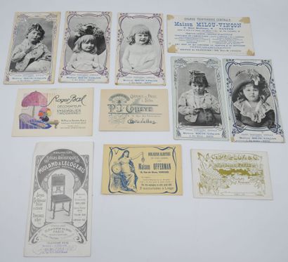 31 CHROMOS & CARTES PUB/REPRESENTANTS & DIVERS...