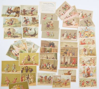 192 CHROMOS - AU BON MARCHE - EDITEUR TESTU...