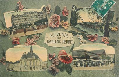 24 CARTES POSTALES HAUTS DE SEINE : Levallois-Perret....
