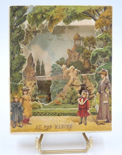 7 CHROMOS - SYSTEME - AU BON MARCHE : Lithographie...