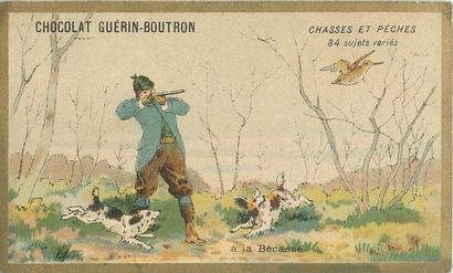 57 Chromos - Chocolat Guérin-Boutron.
Bordure...