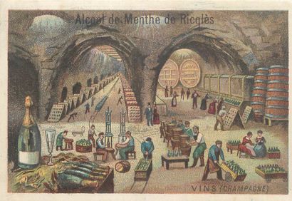 30 CHROMOS RICQLES : Métiers & Industries....