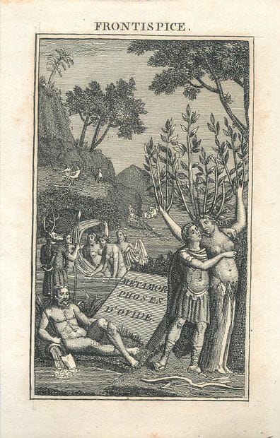 16 Lithographies - Métamorphoses d'Ovide.
La...