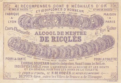 30 CHROMOS RICQLES : Métiers & Industries....
