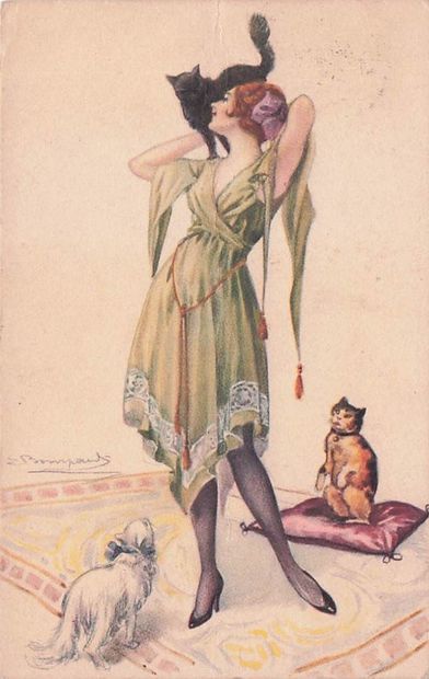 67 CARTES POSTALES ILLUSTRATEURS : Divers...