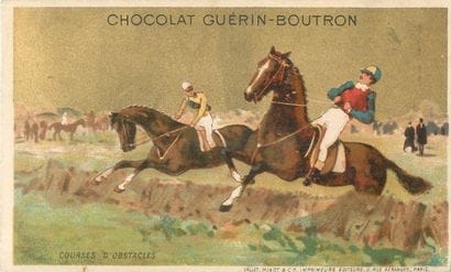 57 Chromos - Chocolat Guérin-Boutron.
Bordure...