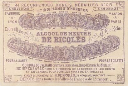 30 CHROMOS RICQLES : Métiers & Industries....