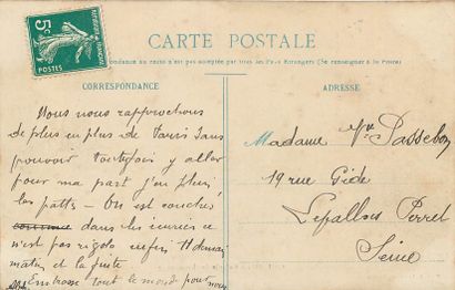 4 CARTES POSTALES JUSTICE : Sélection. 