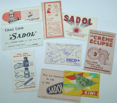 BUVARDS.
90-Alimentaire.
Flan Lyonnais-10,...