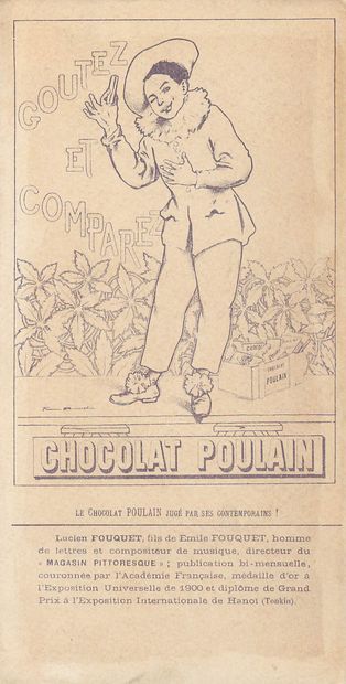 35 CHROMOS : Chocolat Poulain-Série Le Chocolat...
