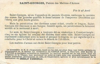 57 CHROMOS : Chocolaterie D'Aiguebelle. «...