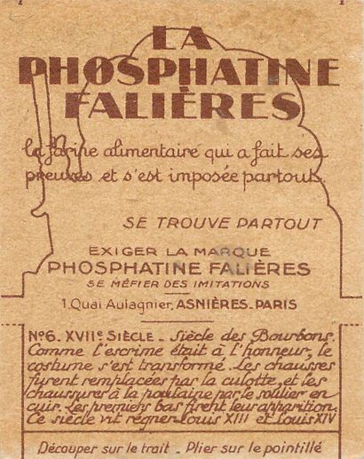 83 CHROMOS : La Phosphatine Falières. « 1-Le...
