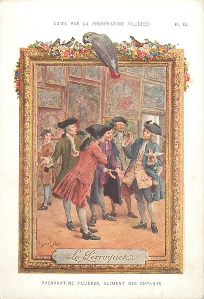 24 CHROMOS : Phosphatine Falières-Fables/Poésies...