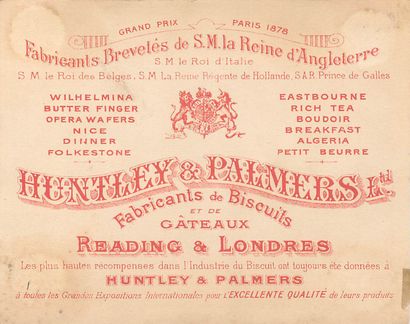 55 CHROMOS : Huntley & Palmers Biscuits....