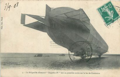 38 CARTES POSTALES LOCOMOTION AERIENNE :...