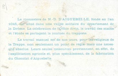 57 CHROMOS : Chocolaterie D'Aiguebelle. «...