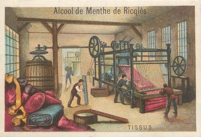 30 CHROMOS RICQLES : Métiers & Industries....