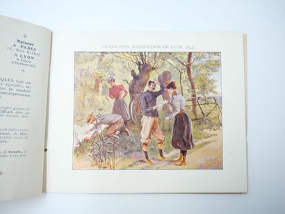 44 CHROMOS ET DOCUMENTS RICQLES : Carnet-Souvenir...