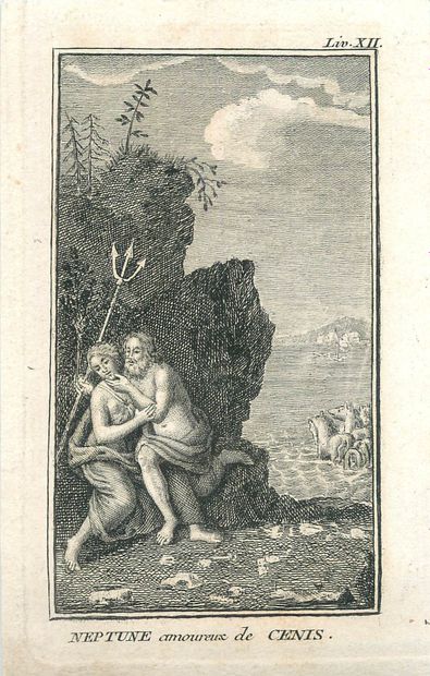 16 Lithographies - Métamorphoses d'Ovide.
La...