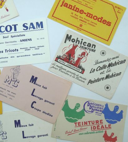 BUVARDS.
61-Chaussures, Cirages, Textile...
